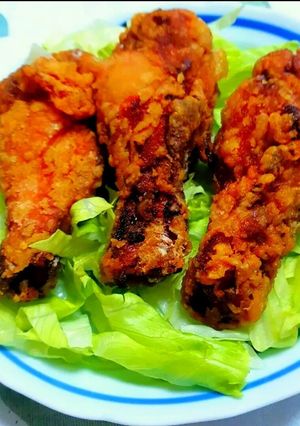 カリッ旨ジューシー☆手羽元唐揚げ-レシピのメイン写真