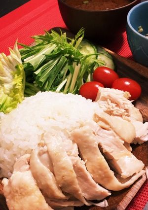 ☆炊飯器で簡単☆カオマンガイ☆-レシピのメイン写真