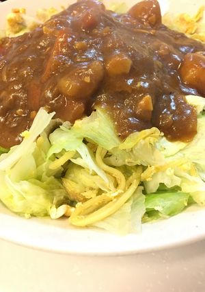 レタスシャキシャキ！カレー焼きそば-レシピのメイン写真