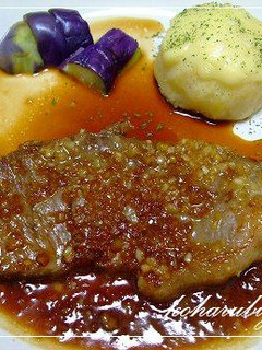 *サーロインステーキ、オニオンソース*-レシピのメイン写真