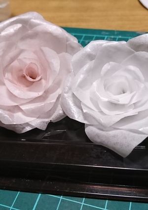 ウエハーフラワーの薔薇-レシピのメイン写真