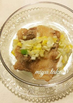 焼肉に♡ネギ塩レモンたれ♪-レシピのメイン写真