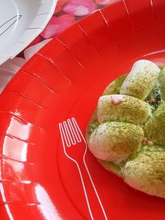パーティー女子会に♪抹茶のスイーツピザ☆-レシピのメイン写真