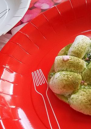 パーティー女子会に♪抹茶のスイーツピザ☆-レシピのメイン写真