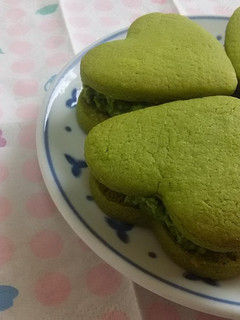 絶品!濃厚抹茶のバターサンド♪-レシピのメイン写真
