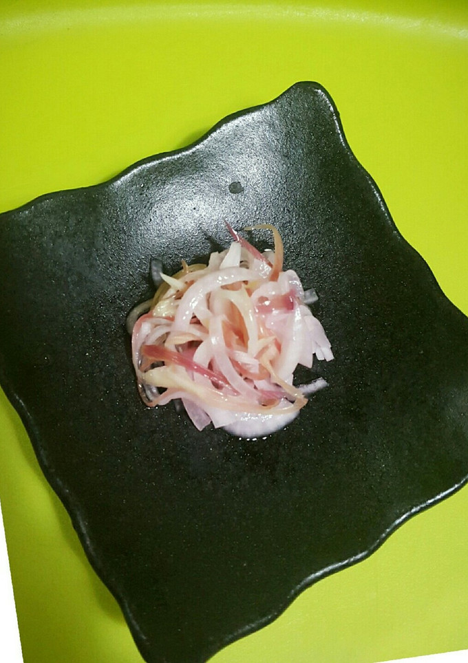 新たまねぎとみょうがの酢漬け-レシピのメイン写真