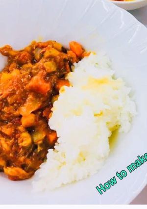 鯖缶カレー-レシピのメイン写真