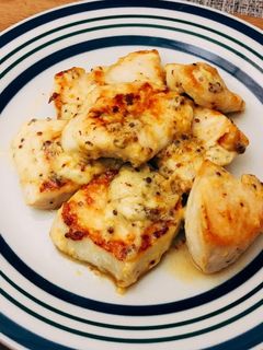 鶏むね肉のマスタードマヨ炒め-レシピのメイン写真