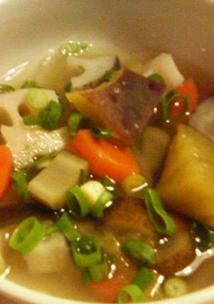 根菜たっぷり！おかずスープ-レシピのメイン写真