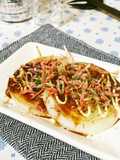 新玉ねぎのステーキ☆お好み焼き風