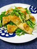 LDL対策！焼きアジフライわさび檸檬醤油