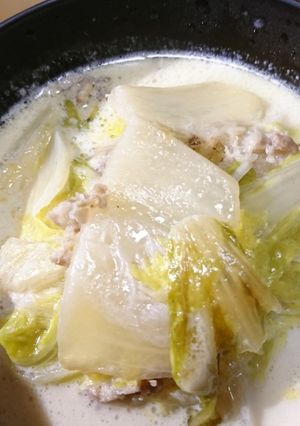 ヨネ家の白菜クリームスープ-レシピのメイン写真
