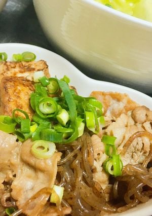 節約！ガッツリ肉豆腐-レシピのメイン写真