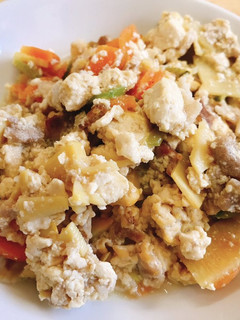 たけのこが美味しい★ 春野菜の炒り豆腐-レシピのメイン写真