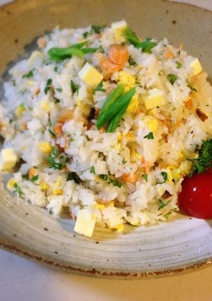 BPとチーズで洋風☆鮭ちらし寿司-レシピのメイン写真
