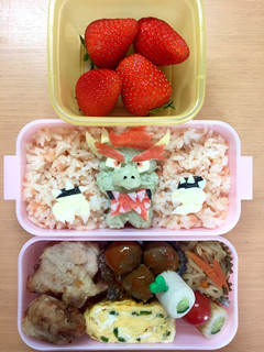 クッパ大王 キャラ弁-レシピのメイン写真
