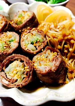 牛肉の白菜巻き（すき焼き風）-レシピのメイン写真