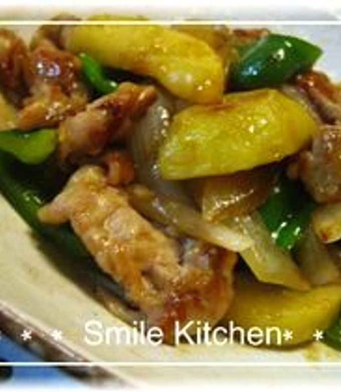 ご飯が進む♪豚じゃがオイスター炒め♪^^-レシピのメイン写真