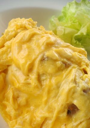 完成！半熟オムライス♪-レシピのメイン写真