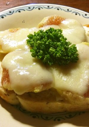 いちじく、チーズトースト-レシピのメイン写真