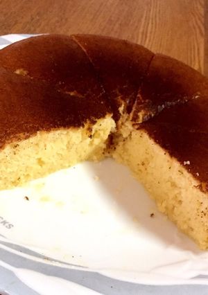 炊飯器＋家にあるもので簡単プレーンケーキ-レシピのメイン写真