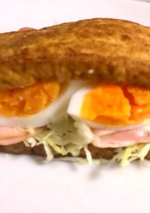 ヘルシー厚揚げサンドイッチで糖質制限-レシピのメイン写真