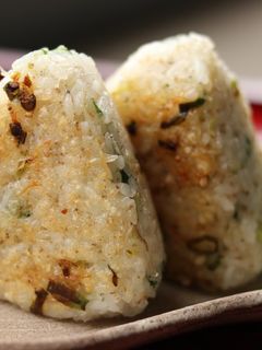 あごだしとしらすの焼きおにぎり-レシピのメイン写真