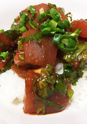 マグロさん韓国へ？（笑）-レシピのメイン写真