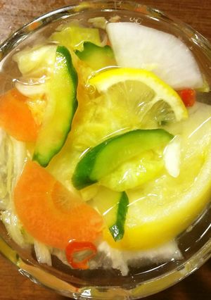 ヨーグルトメーカーで作る水キムチ-レシピのメイン写真
