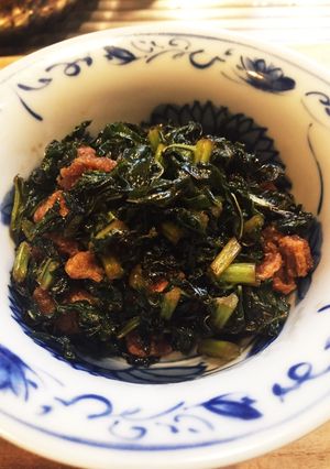 捨てないで!大根の葉と油揚げの副菜-レシピのメイン写真