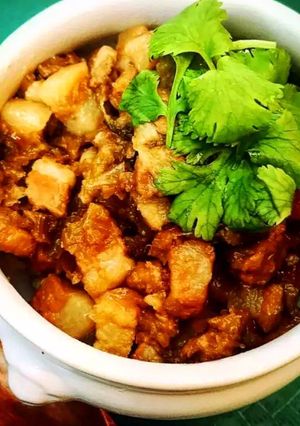 台湾屋台味トロトロ豚バラ丼"魯肉飯"-レシピのメイン写真