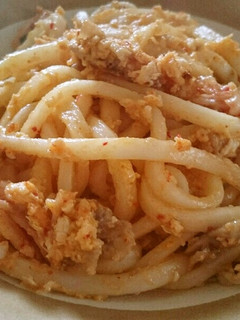 甘キムたま 焼きうどん-レシピのメイン写真