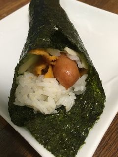 簡単☆ウインナーチーズ玉子手巻き-レシピのメイン写真
