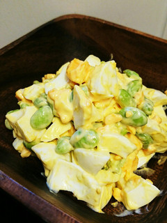 簡単☆たまごと豆サラダ-レシピのメイン写真
