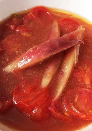 トマトとみょうがのさっと煮-レシピのメイン写真