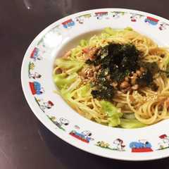 納豆嫌いでも食べられる！簡単☆納豆パスタ-レシピのメイン写真