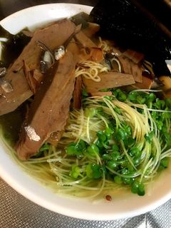 鰹、煮干、昆布だしインスタントラーメン♪-レシピのメイン写真