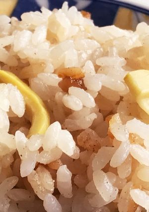 超簡単☆シンプル☆薄味タケノコご飯-レシピのメイン写真