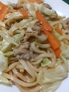 焼きうどん(醤油味)-レシピのメイン写真