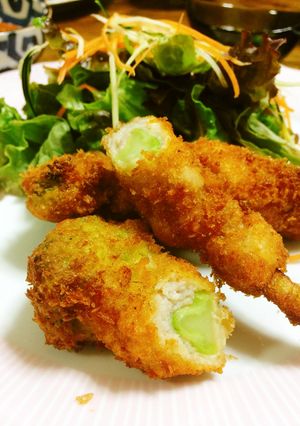 ブロッコリーの茎の豚肉巻きフライ-レシピのメイン写真