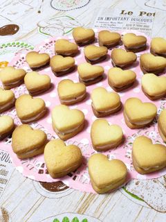 【絶品】アーモンドバターサンドクッキー♪-レシピのメイン写真