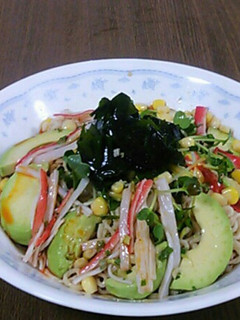 ズボラな冷し醤油ラーメン♪-レシピのメイン写真