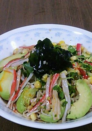 ズボラな冷し醤油ラーメン♪-レシピのメイン写真