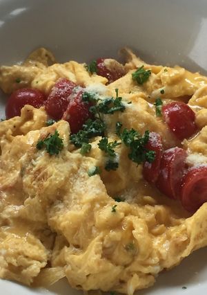 トマトのオムレツ-レシピのメイン写真