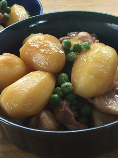 新じゃがとグリンピースの煮っころがし-レシピのメイン写真