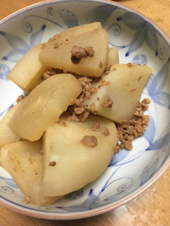 大豆のお肉と大根の煮物-レシピのメイン写真
