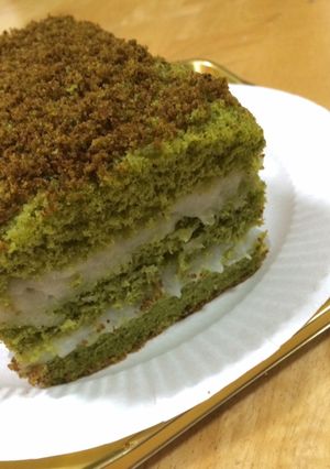 長いもクリームのほうれん草ケーキ-レシピのメイン写真