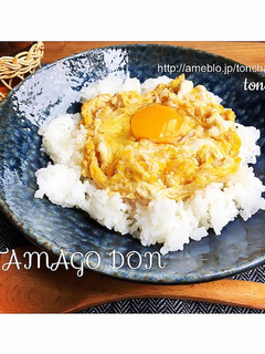 食材1つ!!あっという間にたまご丼-レシピのメイン写真