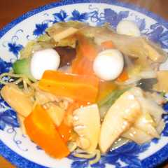 รูปของ 我が家のあんかけ焼きそば
