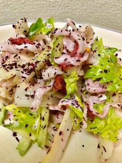切り干し大根とセロリのゆかり和え-レシピのメイン写真